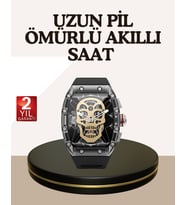 Dokunmatik Akıllı Saat Sesli Asistanlı Geniş Özellikli