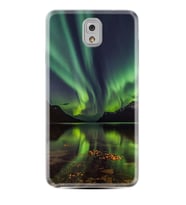 Samsung Note 3 4 5 8 9 20 Ultra 10 Lite Kılıf Desenli Silikon Kuzey Işıkları 1327