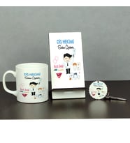 Diş Hekimi Üçlü Set (Kupa + Telefon Standı + Anahtarlık) 002