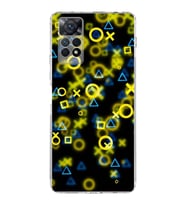 PrintiFy Xiaomi Redmi Note 12 Pro 4G Uyumlu Kamera Korumalı Semboller Tasarımlı  Kılıf