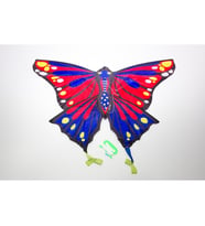 TEK İPLİ UÇURTMA ÇOCUK STATİK UÇURTMAUÇURTMA 127 X 66 cm KELEBEK ORAO MERİDYENDUKKAN (Karışık)