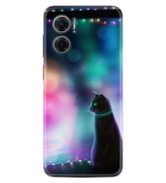 Xiaomi Redmi Note 11E Kılıf Silikon Desen Özel Seri Window Cat 1787