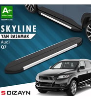 S-Dizayn Audi Q7 Skyline Aluminyum Yan Basamak 213 Cm 2005-2015 A+ Kalite
