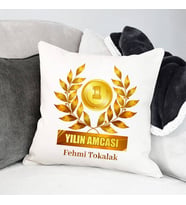 Kişiye Özel Yılın Amcası İsimli Yastık