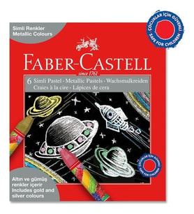 Faber-Castell Simli Pastel Boya 6 Renk