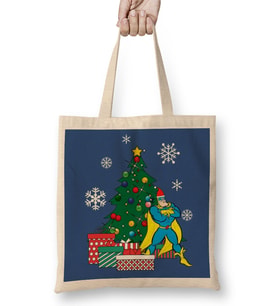 Bananaman Around The Christmas Tree Bez Çanta Uzun Saplı