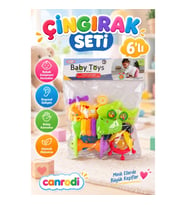 TG8422-7 POŞETLİ 6LI ÇINGIRAK SETİ