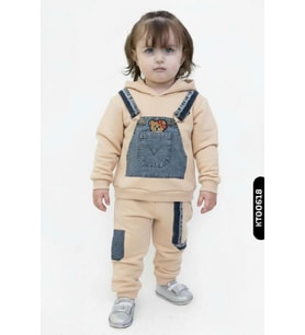 Kız Çocuk Eşofman Takım 1-5 Yaş 7033
