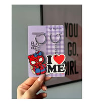 LOVE ME İKİLİ ANAHTARLIK (Karışık)