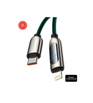 20w Usb-C To Lightning Dijital Ekranlı Hızlı Şarj Kablosu 1.2m (Rosstech Türkiye Garantili)