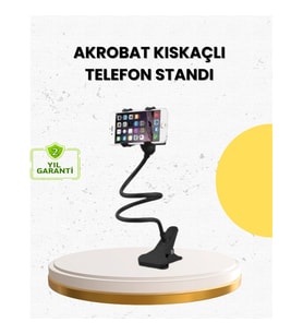 Mey İthalat® Masa ve Araç İçi Kullanıma Uygun Akrobat Telefon Tutucu