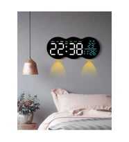 Akıllı LED Zamanlayıcı Saat – Çift Alarm, Geri Sayım & Uzaktan Kumanda Özellikli