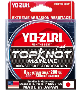Topknot Mainline Natural Clear 200 (182 m) Florokarbon Olta Misinası