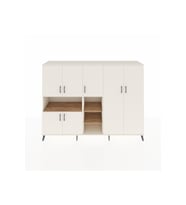 Hyperion Dolap 13 Raflı 7 Kapaklı 220x44x163 Aytaşı-Aytaşı/Çam