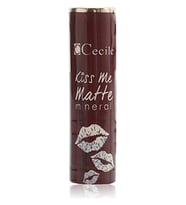 Cecile Kiss Me Matte Mineral 320 1 Paket 1 X 1 Adet Ruj (Kahverengi)