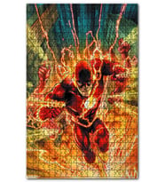 Cakapuzzle Eski Flash Afiş Görseli Puzzle Yapboz MDF (Ahşap) (120 Parça)