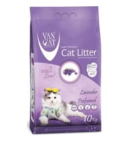 Vancat Lavanta Kokulu İnce Taneli Kedi Kumu 10 Kg