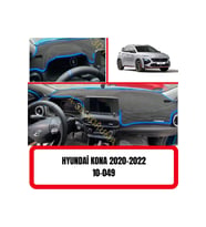 Hyundai Kona 2020-2022 3d Ön Gögüs / Panel / Torpido Korumasi / Kilifi / Halisi / Koruyucu / Örtüsü