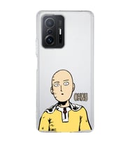 Xiaomi Mi 11T - 11T Pro Uyumlu One Punch Man Tasarımlı Şeffaf Telefon Kılıfı