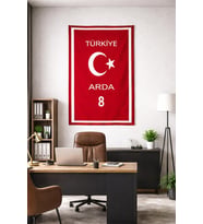 Kişiye Özel Triko Battaniye-Türk Bayraklı Battaniye-Türkiye-Milli Takım-Ay Yıldız-