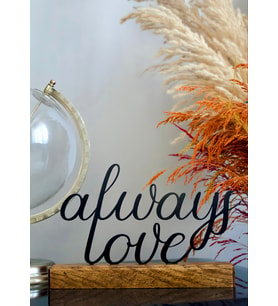 Rumiart Dekoratif Obje - Always Love