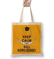 Koro Sensei Bez Çanta Uzun Saplı