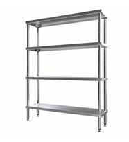 Vital  VRDP-7636-ECO İstif Rafı -Demonte 4 Katlı, Delikli, Eko