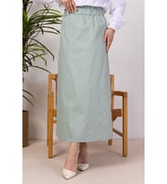 Benja Beli Lastikli Gabardin Etek 1405 - Mint