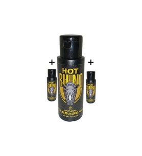 Hot Rhino 3 Adet Bay Bayan Seks Masaj Yağı 60 ml