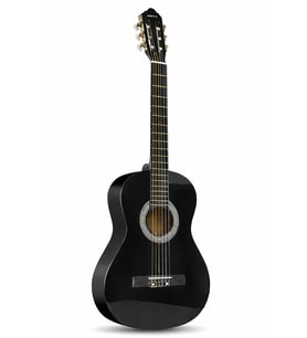 Arriva Tam Boy 4/4 Siyah Klasik Gitar ( Kılıf ve Pena Hediye )