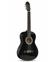 Arriva Tam Boy 4/4 Siyah Klasik Gitar ( Kılıf ve Pena Hediye )
