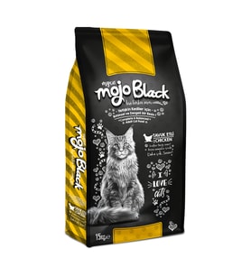 MOJO BLACK TAVUKLU KEDİ MAMASI 15KG