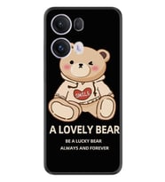 Oppo Reno 13F Kılıf Boutique Baskılı Resimli Lovely Bear Pcode -094