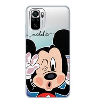 Xiaomi Mickey Tasarımlı Şeffaf Telefon Kılıfı