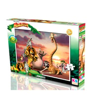 Ks Games Puzzle Madagascar 100 Parça