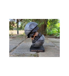 Star Wars Darth Vader ve Death Star Dekoratif Biblo