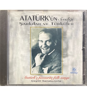 (Müzik CD sidir Plak Değildir) CD Atatürk' ün Sevdiği Şarkılar Ve Türküler CD