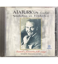 (Müzik CD sidir Plak Değildir) CD Atatürk' ün Sevdiği Şarkılar Ve Türküler CD