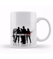 The Walking Dead Siyah Beyaz Kupa Bardak Porselen