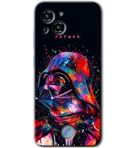 Reeder S23 Pro Max Kılıf HD Desen Baskılı Arka Kapak - Father Vader