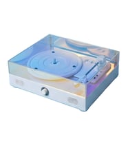 Fomix FM-211 Pikap Plak Çalar Hoparlör ve Bluetooth Kitli Beyaz