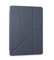 Galaxy Tab A9 Plus Kılıf Kalemlikli Mars Tablet Kılıfı - Lavender Arka Kapak Lacivert