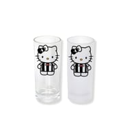 Ghostbastır Design Beşiktaş Hello Kitty Buzlu / Buzsuz Seçenekli Rakı Bardağı – 1 Adet Şık Sunum Bardağı 047