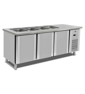 Empero EMP.BSSD.10S Soğuk Servis Ünitesi 3*1/1 1500x790x850