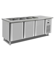 Empero EMP.BSSD.10S Soğuk Servis Ünitesi 3*1/1 1500x790x850