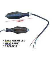 Sinyal Led Kayan 2 Li Set (2 Fonksiyonlu) (Kl002)