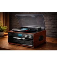 Knstar Kn-140 Bluetooth Kumandalı Cdli Usb Radyo Özellikli Pikap