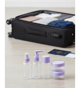 30 ml 5 Parça Seyahat Şişesi Seti Sızdırmaz Taşınabilir