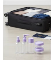 30 ml 5 Parça Seyahat Şişesi Seti Sızdırmaz Taşınabilir