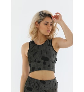 Maraton SlimFit Kadın Bisiklet Yaka Haki Bra